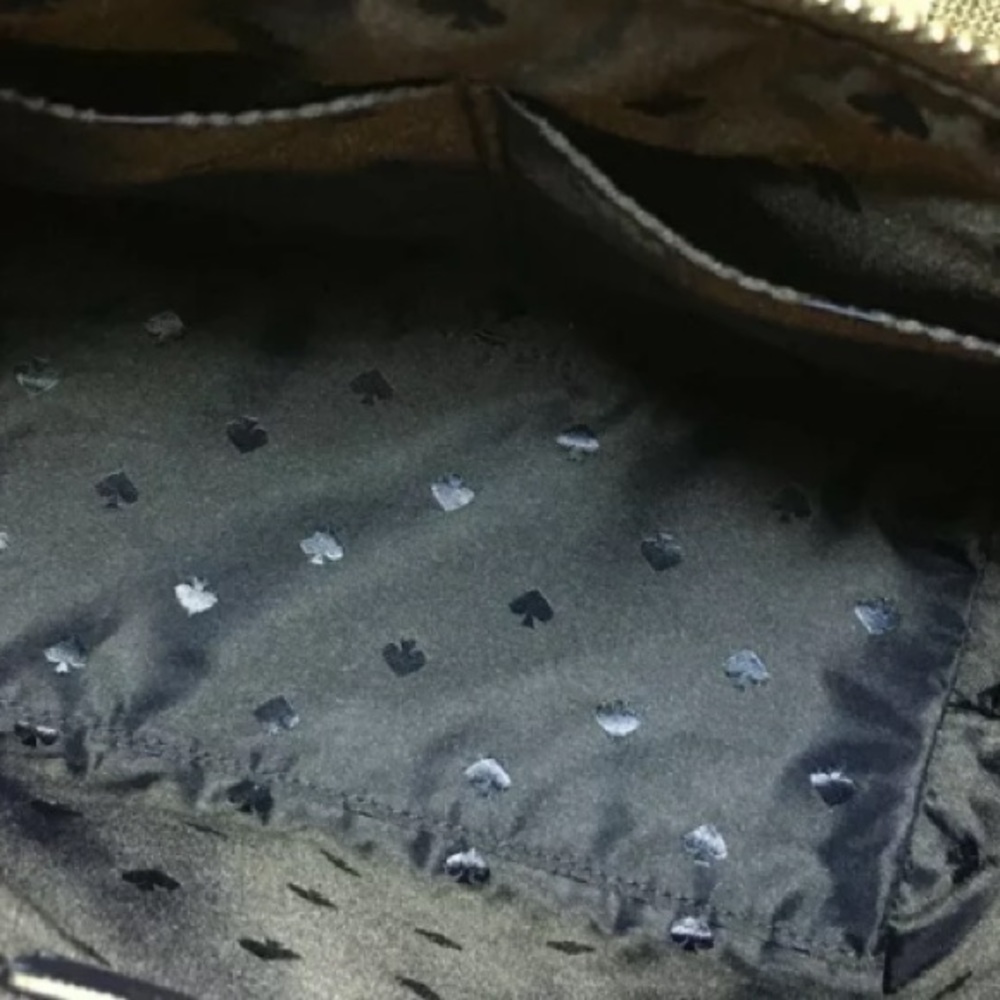 KATE SPADE GLITTER JOELEY SMALL SATCHEL DUSK NAVY - Picture 8 of 8
